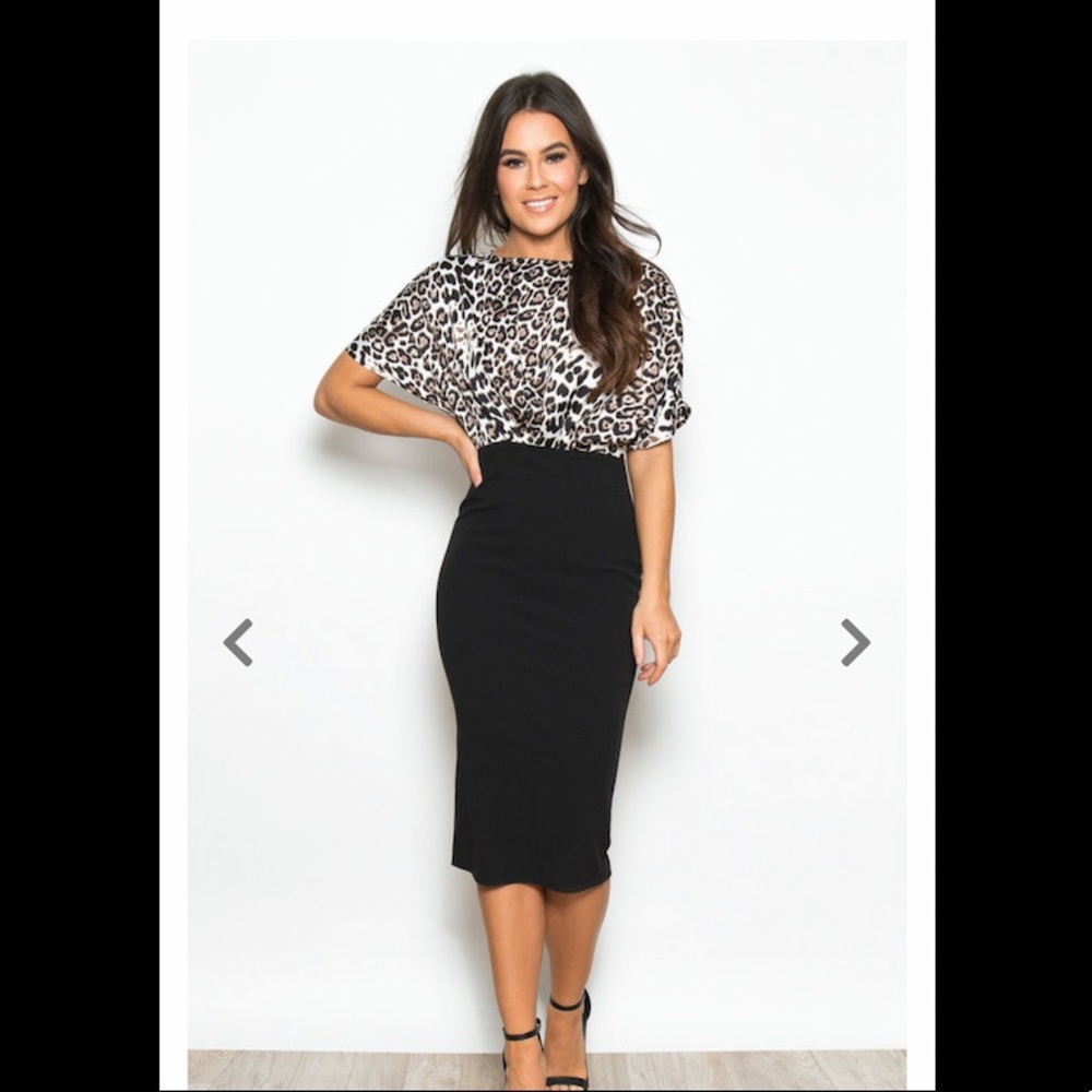 Bodycon midi dress